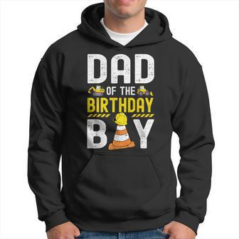 Dad Of The Birthday Boy Construction Worker Bday Hoodie - Monsterry CA