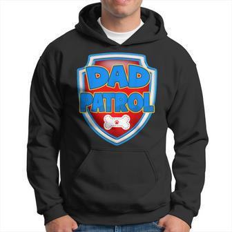 Dad Of The Birthday Boy Dog Paw Family Party Decorations Hoodie - Monsterry