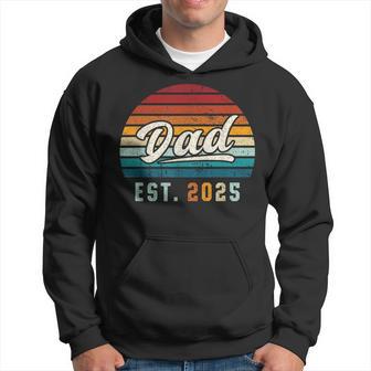 Dad Est 2025 Ersteratertag Frischgebackener Papa Kapuzenpullover - Geschenkecke