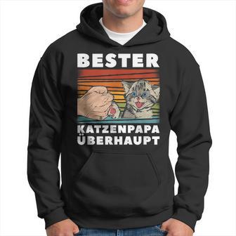 Dad Father's Day Bester Katzenpapa Kapuzenpullover - Geschenkecke