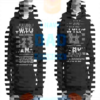Dad Grandpa Best Grandpa For Fathers Day Hoodie - Thegiftio UK