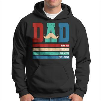 Dad The-Man The Myth The Legend Happy Father's Day Costume Hoodie - Thegiftio UK