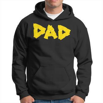 Dad Papa Fathers Day 2024 Tape Style Hoodie - Seseable