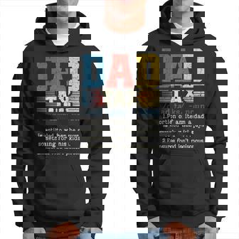 Dad Tax Definition Father's Day Dad Grandpa Hoodie - Thegiftio UK
