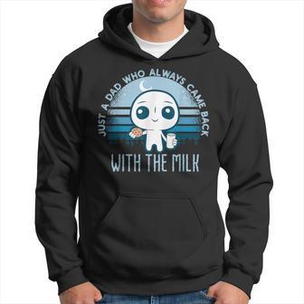 Dad Thanks For Coming Back When You Went To Get Milk Hoodie - Thegiftio UK
