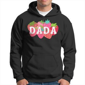 Dada Of The Berry First Birthday Strawberry Matching Hoodie - Seseable