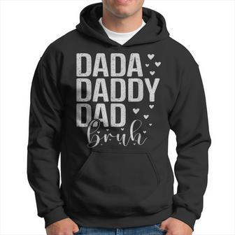 Dada Daddy Dad Bruh Awesome Like My Daughter Father's Day Hoodie - Seseable