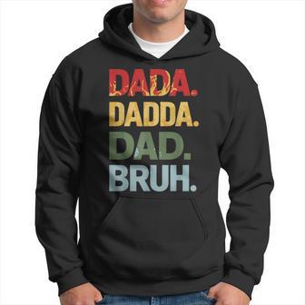 Dada Daddy Dad Bruh For Dads Happy Father's Day Hoodie - Thegiftio UK