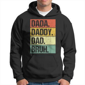 Dada Daddy Dad Bruh Big Brother Dad Father's Day Mens Hoodie - Thegiftio UK