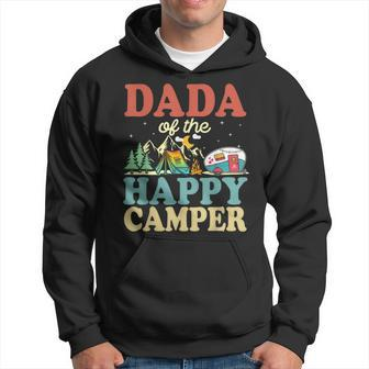 Dada Of The Happy Camper First Birthday Camping Family Hoodie - Thegiftio UK
