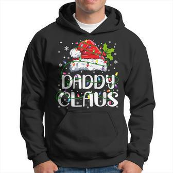 Daddy Claus Christmas Lights Pajama Family Matching Hoodie - Monsterry CA