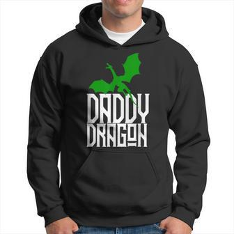 Daddy Dragon Matching Family Tribe Green Dad Father Hoodie - Monsterry DE