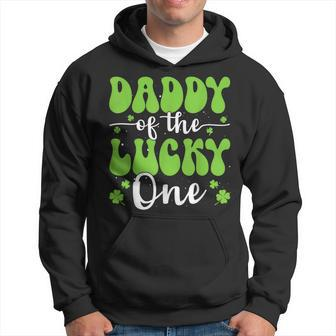 Daddy Of The Lucky One First Birthday St Patrick's Day Hoodie - Thegiftio