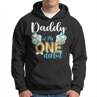 Daddy Of Mr Onederful 1St Birthday First One-Derful Matching Hoodie - Seseable