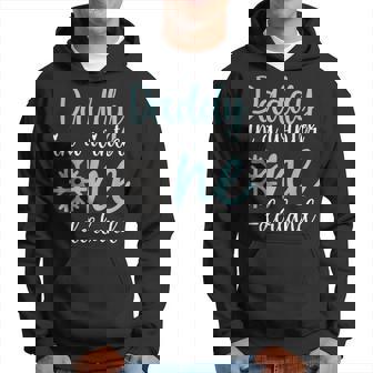 Daddy In A Winter Onederland Dad 1St Birthday Of Girl Hoodie - Thegiftio
