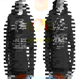 Dallas Texas Solar Eclipse 2024 Solar Eclipse Texas Hoodie | Mazezy
