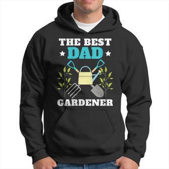 Damen Gärtner Papa Besterater Im Garten Mit-Ausschnitt Kapuzenpullover - Geschenkecke