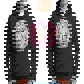 Danish Pastel Aesthetic Discos Ball Preppy Hoodie - Thegiftio