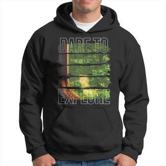 Dare To Explore Forest Hoodie - Monsterry UK