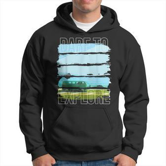 Dare To Explore Traveling Hoodie - Monsterry CA