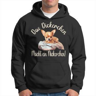 Das Dickerchen Macht Ein Nickerchen Macht Ein Nickerchen Hoodie - Seseable