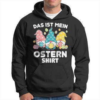 Das Ist Mein Ostern Easter Gnome Hoodie - Seseable