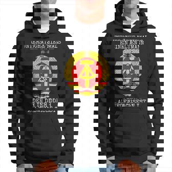 DDR-Ära Experte Hoodie, Unterhaltsames Motiv für Männer - Seseable