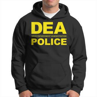 Dea Drug Enforcement Administration Agency Police Agent Hoodie - Seseable