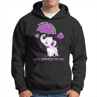 Dementia Awareness Elephant Hoodie - Thegiftio UK