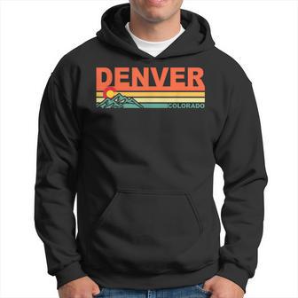 Denver Colorado Retro Vintage Vibe Hoodie - Monsterry CA