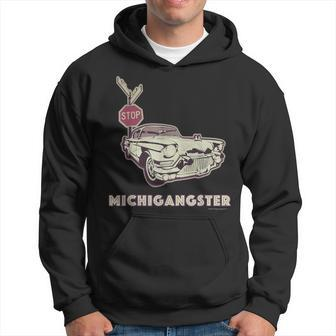 Detroit Cruise Michigangster Motor City Woodward Hot Rod Hoodie - Monsterry AU
