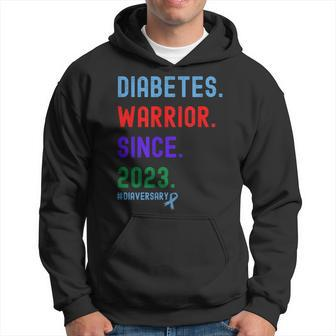Diaversary Diabetes Warrior Since 2023 Hoodie - Seseable
