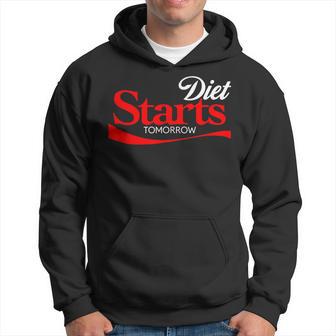 Diet Starts Tomorrow Keto Paleo Vegan Hoodie - Monsterry