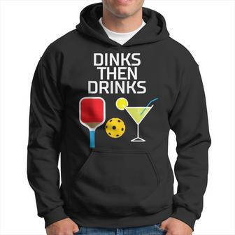 Dinks Then Drinks Hoodie - Seseable