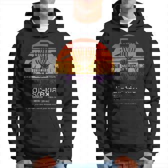 Disc Golf Disc-Lexia Disc Golf Meme Disc Golf Hoodie | Mazezy