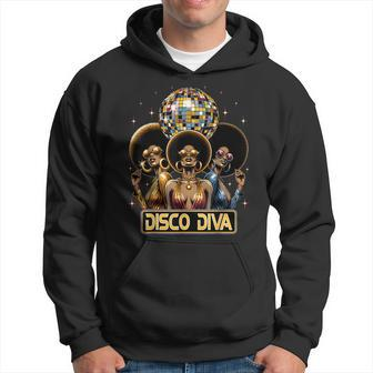 Disco Diva 70S 80S Dancing Party Retro Vintage Disco Hoodie - Monsterry UK
