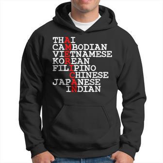 Distressed Stop Asian Hate Awareness Asian Americans Hoodie - Monsterry DE