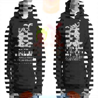 Divertida Mamá Gemela De Dibujos Animados Diseño Gráfico Sudadera - Regaloses