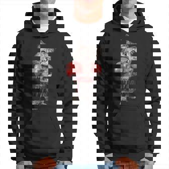 Divertido Gato De Boxeo Amantes Del Boxeo Y Boxeador Sudadera - Regaloses