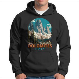 Dolomites Travel Exploration Souvenir Dolomites Italy Kapuzenpullover - Geschenkecke