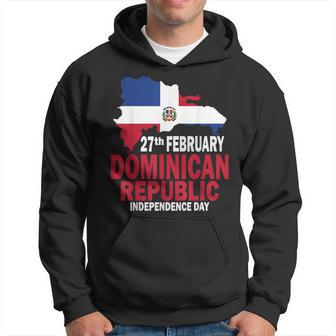 Dominican Independence Day Dominican Republic Flag And Map Hoodie - Seseable