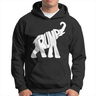 Donald Trump Republican Elephant Trump Supporter President Hoodie | Mazezy