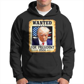 Donald Trump Shot Wanted For US President 2024 Hoodie - Monsterry