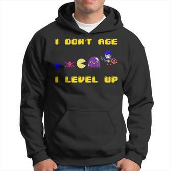 I Don't Age I Just Level Up A Gamer Computer Geek Hoodie - Thegiftio UK