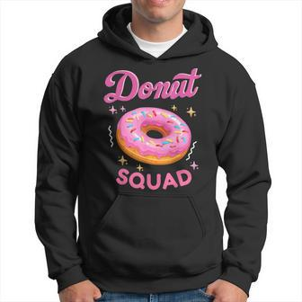 Donut Squad Cute Donut Sprinkle Lover Birthday Girls Party Hoodie - Monsterry