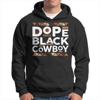 Dope Black Cowboy African Cowboy Black History Junenth Hoodie - Monsterry AU