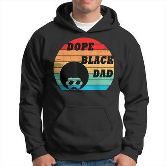 Dope Black Dad Father's Day Present Hoodie - Thegiftio UK