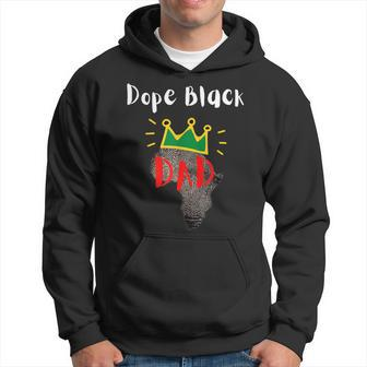 Dope Black Dad Black Fathers Matter Fathers Day Hoodie - Monsterry CA