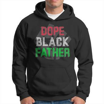 Dope Black Father Cool Dad Hoodie - Monsterry