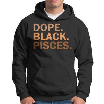 Dope Black Pisces Melanin African Zodiac Pisces Hoodie - Monsterry DE